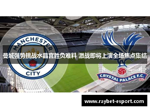 曼城强势挑战水晶宫胜负难料 激战即将上演全场焦点集结